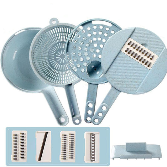 Buy 8 In 1 Mandoline Vegetable Slicer with Peeler & Grater Pro