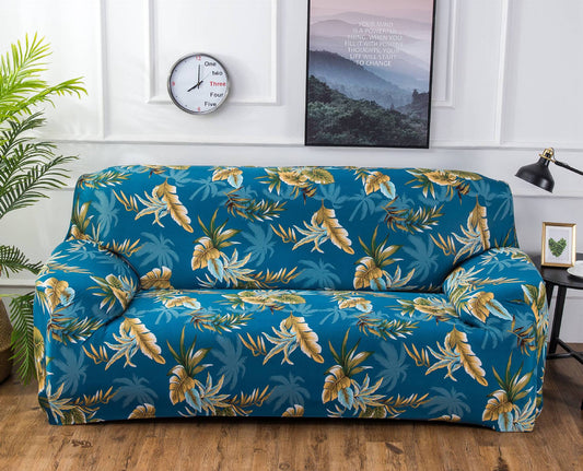 Printed Sofa Cushion Cover –Stretchable Protective Seat