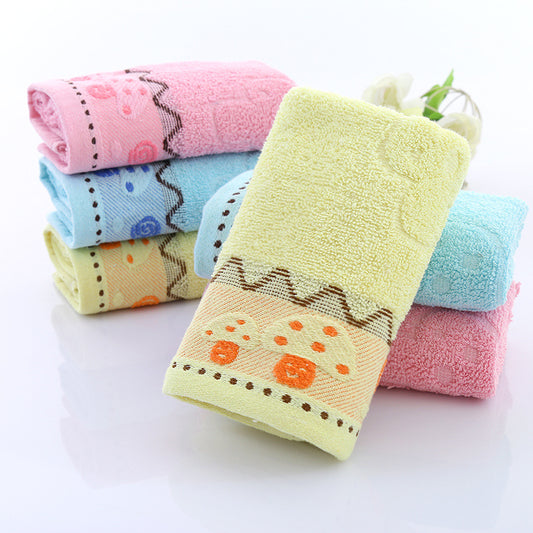 Cotton Face Towel Soft Absorbent Home Bathroom Essential