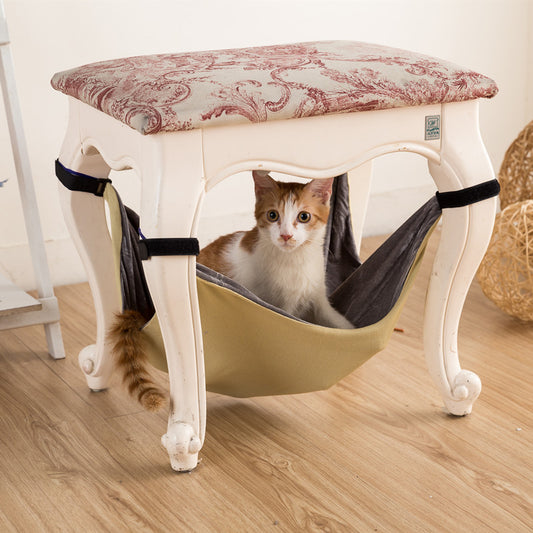 Cat Hammock Bed – Detachable Hanging Lounger Sofa Cushion