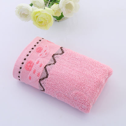 Cotton Face Towel Soft Absorbent Home Bathroom Essential