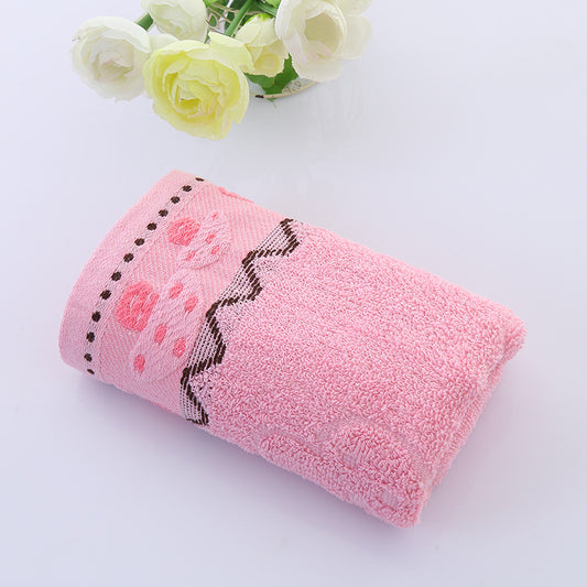 Cotton Face Towel Soft Absorbent Home Bathroom Essential