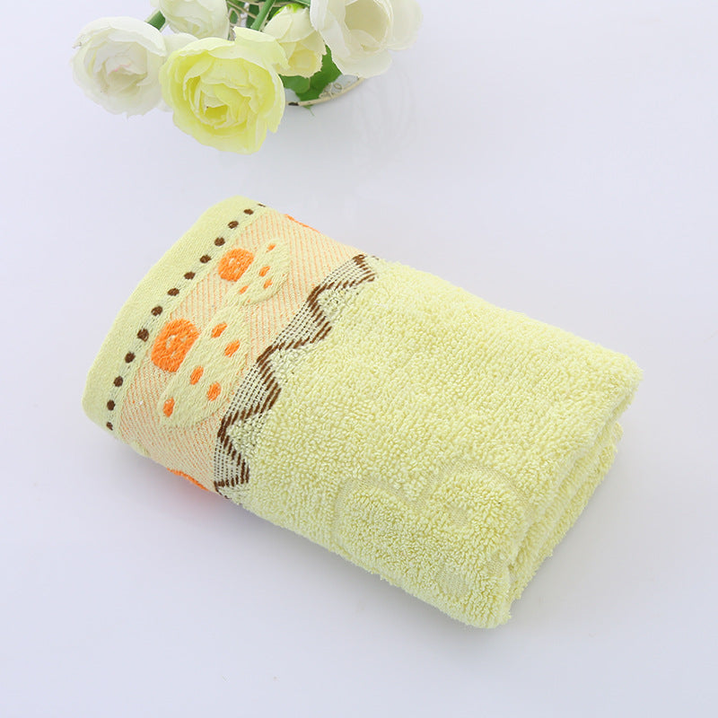 Cotton Face Towel Soft Absorbent Home Bathroom Essential