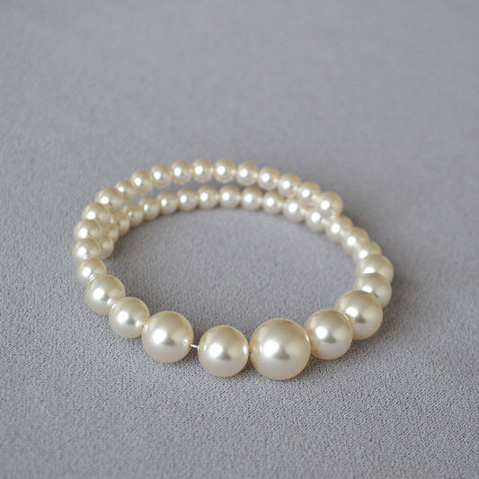 Buy Gradient-Size Pearl Bracelet for Ladies – Luxury Jewelry