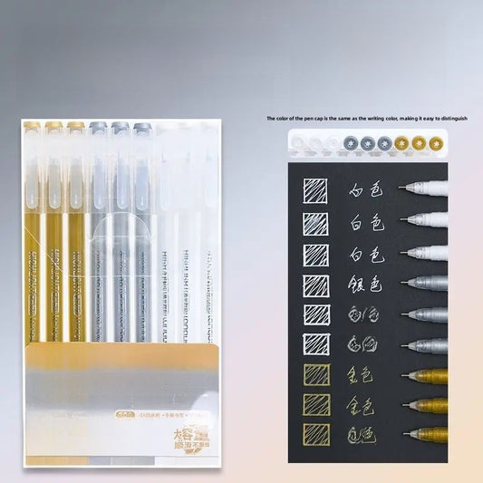 Morandi Color Gel Pens for Journaling Notes and Study Set