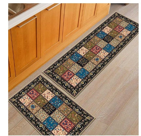 Non-Slip Bathroom and Bedside Floor Mats Durable and Easy