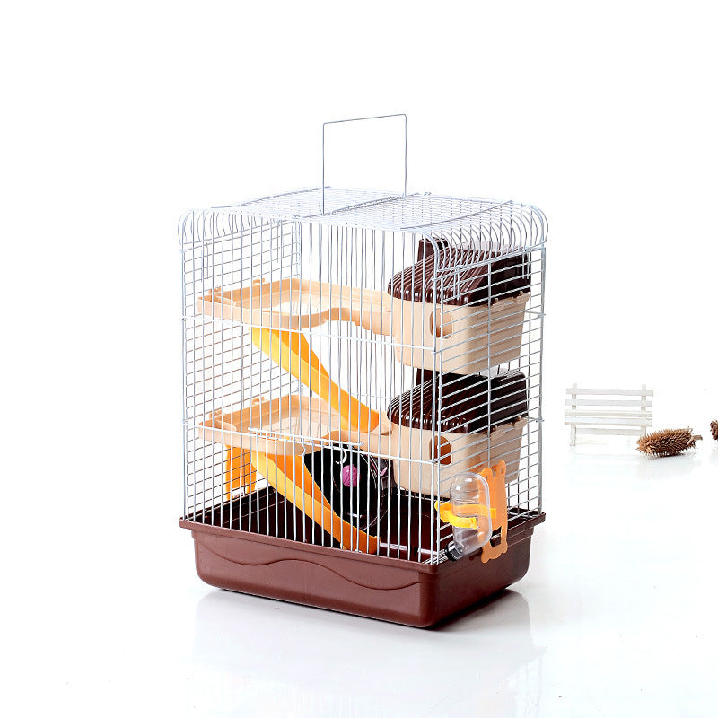 Three-Storey Hamster Cage Luxury Villa Safe and Stylish Home