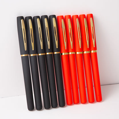 Matte Black Gel Pens Bullet Tips for Notes Journals Daily