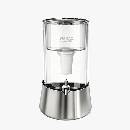Glass Gravity Water Filter Dispenser 8L for Clean Water