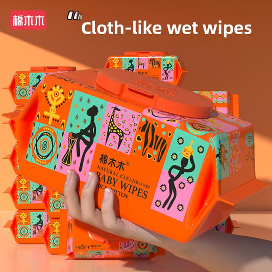Thick Baby Wipes Large Packages for Gentle Cleaning Care