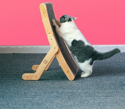Buy Deformable Corrugated Cat Scratcher Bed With Replaceable Core