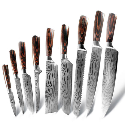 Chef Knives Kitchen Knives Cleaver and Slicing Knife Set