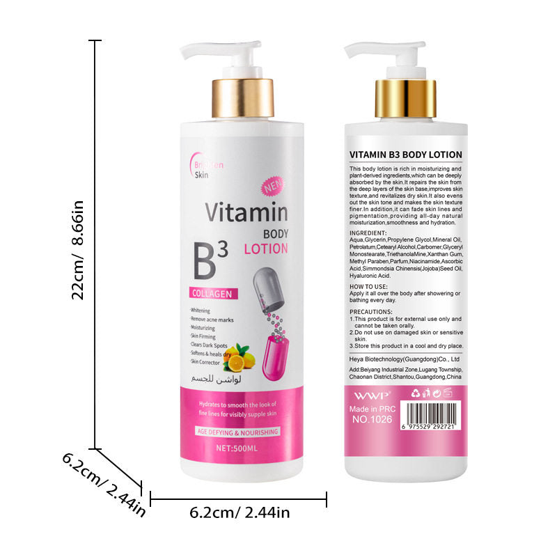 Body Lotion for Soft, Smooth and Hydrated Skin Daily Care