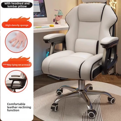 Adjustable Lumbar Support Ergonomic Office Chair for Comfort