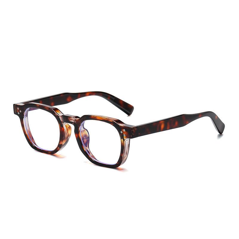 Fashion Round Frame Studded Sunglasses for Eye Protection