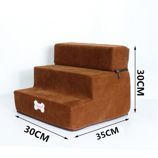 Buy For Pet Bed Stairs for Cats and Dogs Safe Climbing Steps.