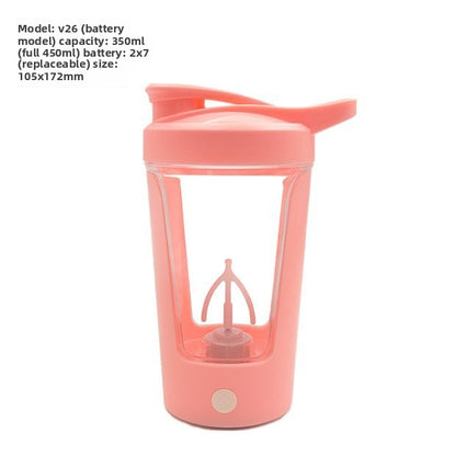 Electric Protein Shaker Cup with Mixing Function Smooth Mix