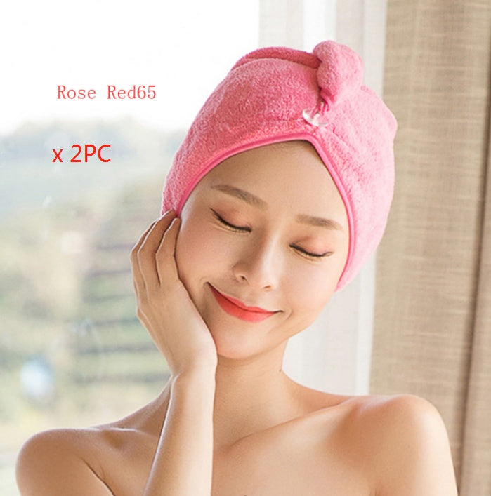 Buy Women's Hair Dryer Cap – Absorbent Quick-Dry Hair Towel