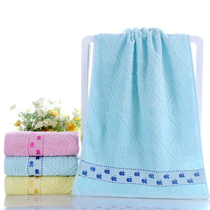 Cotton Face Towel Soft Absorbent Home Bathroom Essential