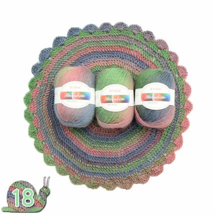 Buy Rainbow Ball of Yarn for DIY Sewing & Craft Making
