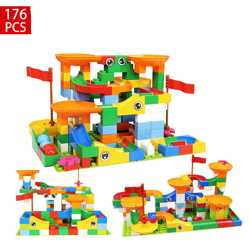 Track Building Blocks for Kids Learning & Fun Play
