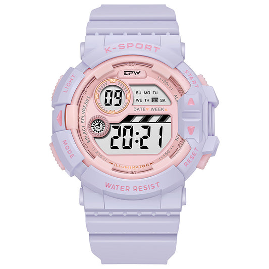 Luminous Multifunctional Student Sports Waterproof Children's Electronic Watch