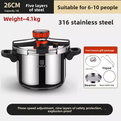 Pressure Cooker for Quick and Easy Healthy Meal Preparation