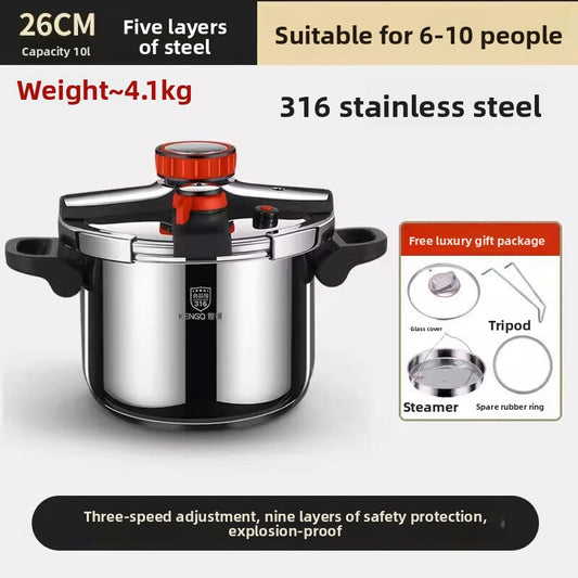 Pressure Cooker for Quick and Easy Healthy Meal Preparation