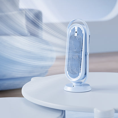 USB Tower Fan with Humidifier – Desktop Office Spray Fan