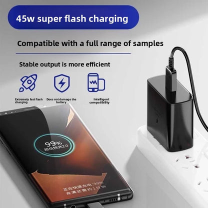 45W charger - super fast charging