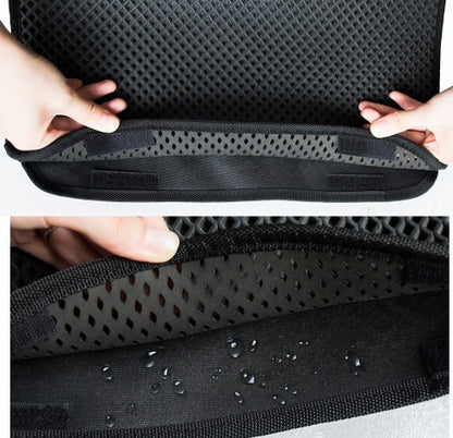 Buy Double Layer Cat Litter Mat With Honeycomb Trapping Design