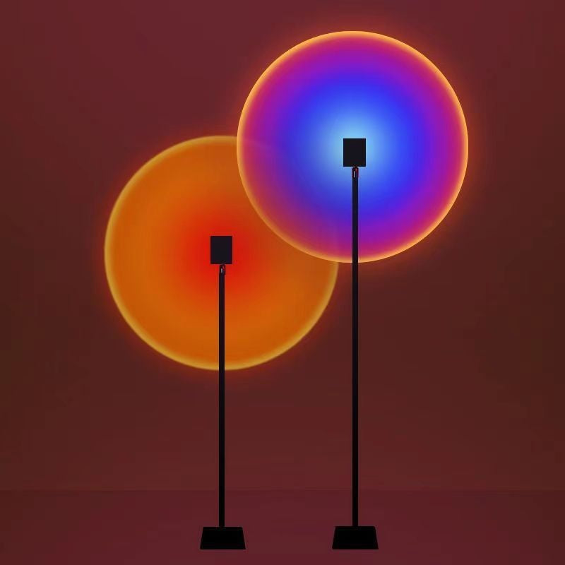 Artistic Sunset Floor Lamp for Warm and Stylish Home Lighting