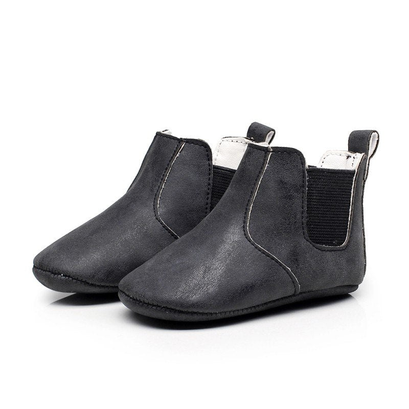 Baby Xie Shoes Toddler Shoes Elastic PU Soft Shoes for Kids