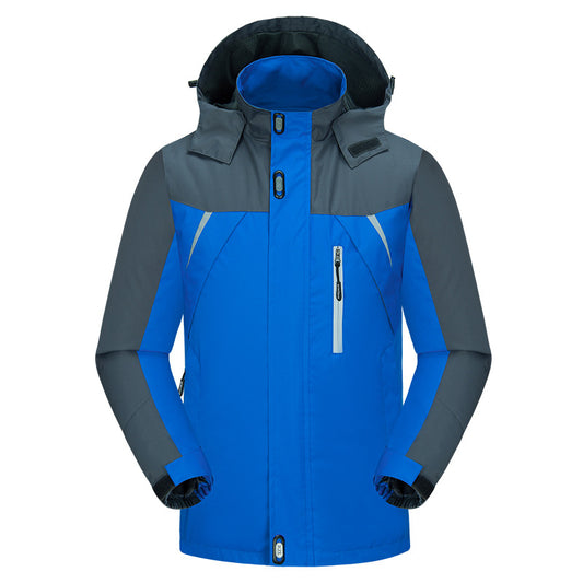 Fashion Men’s Waterproof Breathable Wear-Resistant Jacket