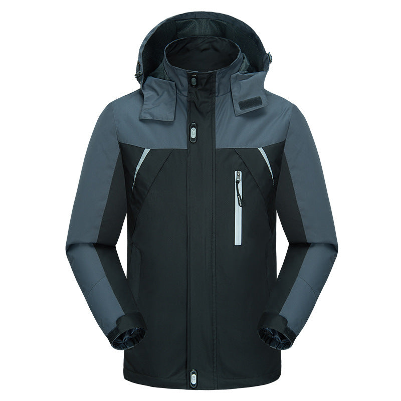 Fashion Men’s Waterproof Breathable Wear-Resistant Jacket
