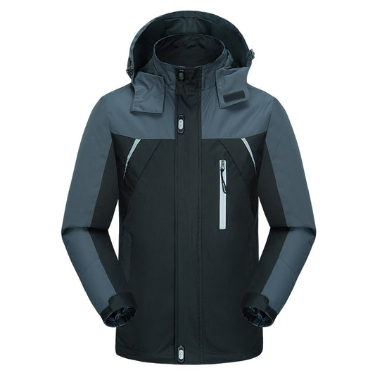 Fashion Men’s Waterproof Breathable Wear-Resistant Jacket