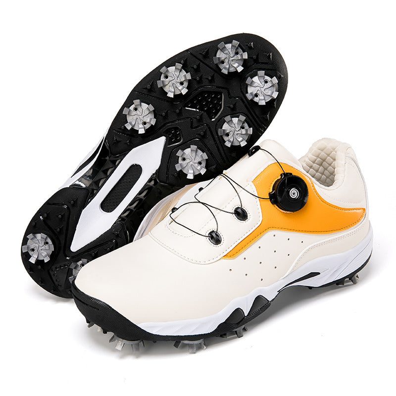 Casual Spiked Golf Shoes Lightweight and Comfortable Fit