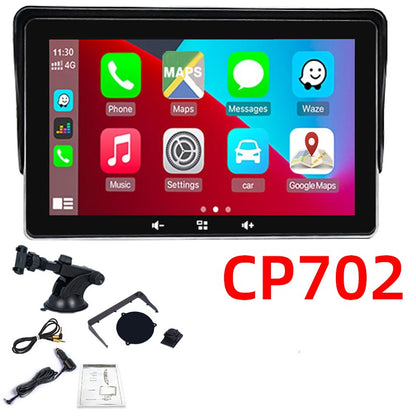 Portable 7 Inch Wireless CarPlay Screen with Suction Mount