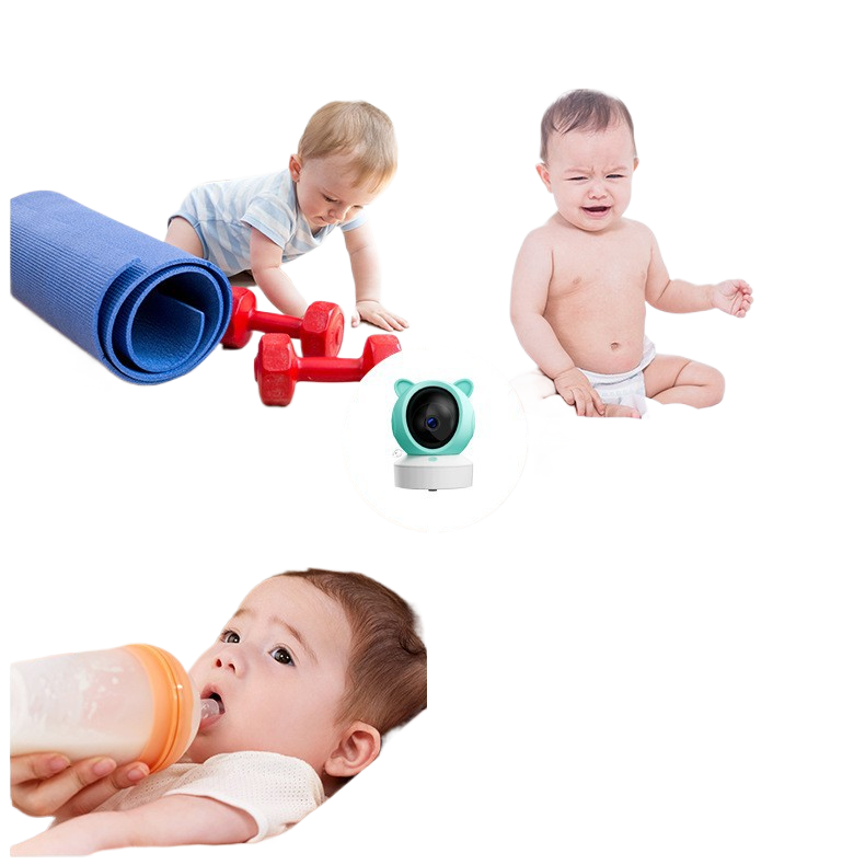 Graffiti WiFi Video Baby Monitor with Screen and Cry Alarm
