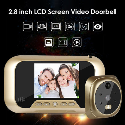 Buy Video Doorbell – 2.8-Inch LCD with Infrared Night Vision