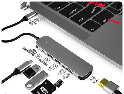 Multi-Function Hub HDMI Docking Station Notebook Converter