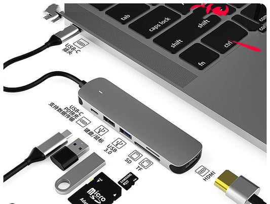 Multi-Function Hub HDMI Docking Station Notebook Converter