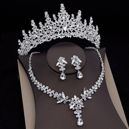 Buy Elegant Royal Queen Bridal Jewelry Sets with Tiara Crown.