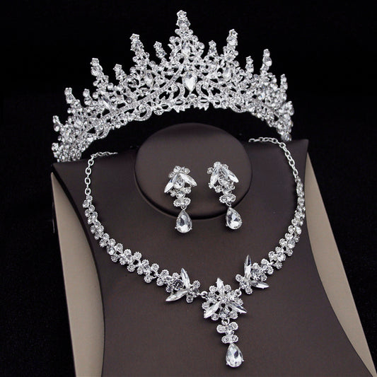 Buy Elegant Royal Queen Bridal Jewelry Sets with Tiara Crown.