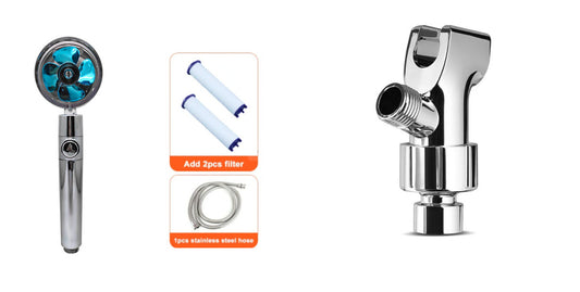 Buy Shower Head Water Saving – 360° Rotating ABS Rain Nozzle