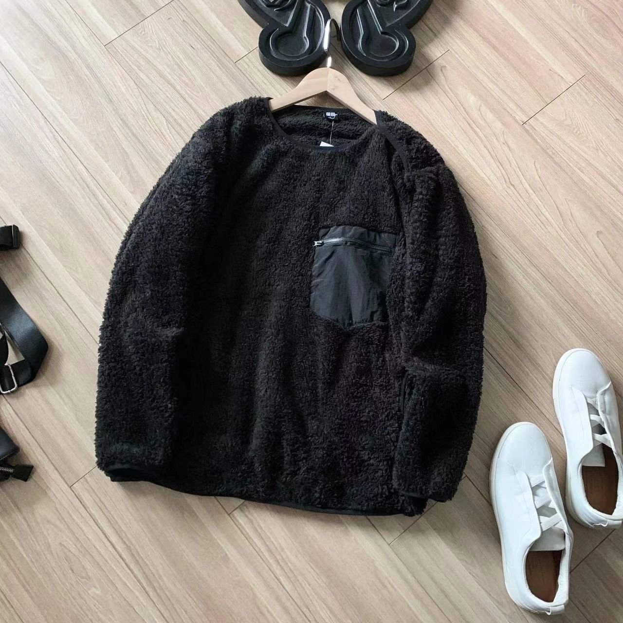 Buy Men’s and Women’s Long-Pile Fleece Pullover for Fall Winter