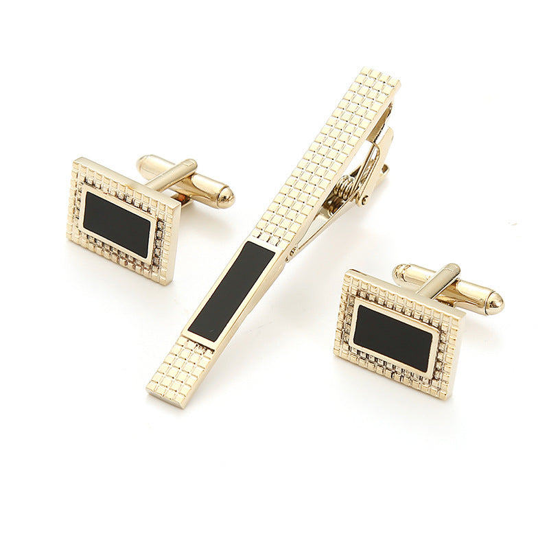 Buy Men’s Formal Business Cufflinks & Tie Clip Set Online