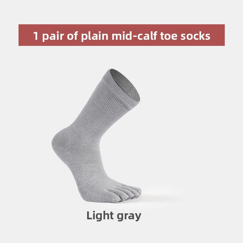 Women's Merino Wool Five-Toe Sports Socks Warm Daily Wear