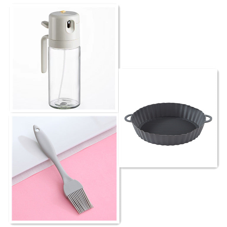 2 In 1 Oil Sprayer Bottle Olive Oil Dispenser for Cooking