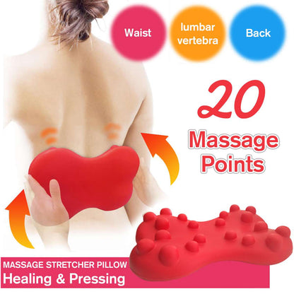 Back Massager Pillow for Spine Pain Relief and Relaxation